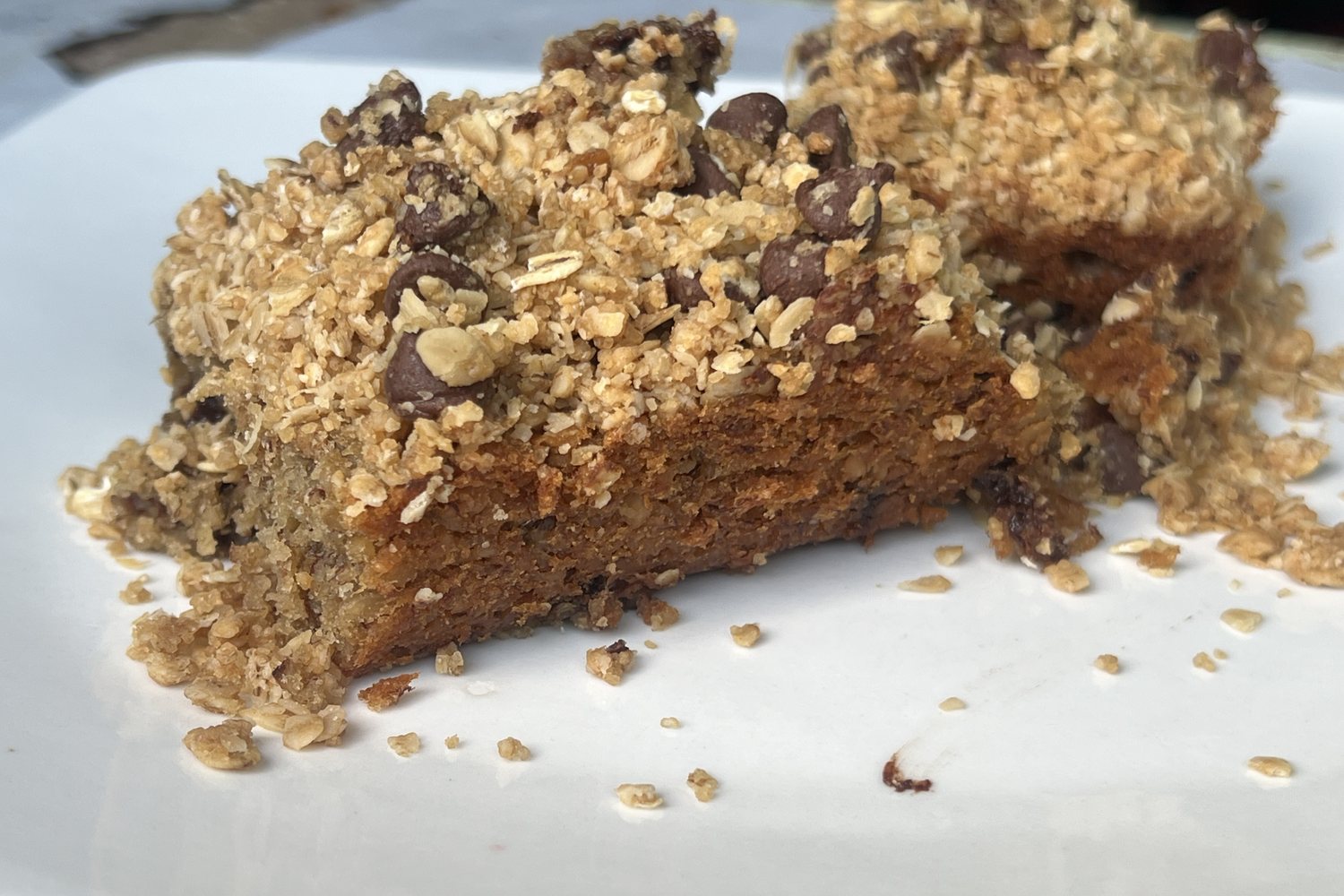 Megan Bars, cut through — the sweet side, from our kitchen
